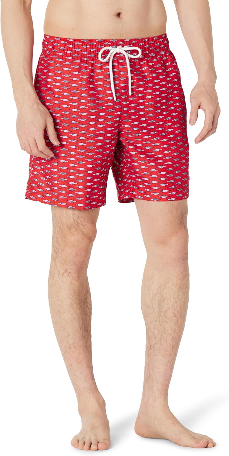 Amazon Essentials Men's 7" Quick-Dry Swim Trunk, Lightweight Breathable