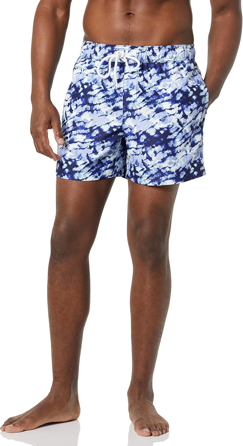 Amazon Essentials Men's 7" Quick-Dry Swim Trunk, Lightweight Breathable
