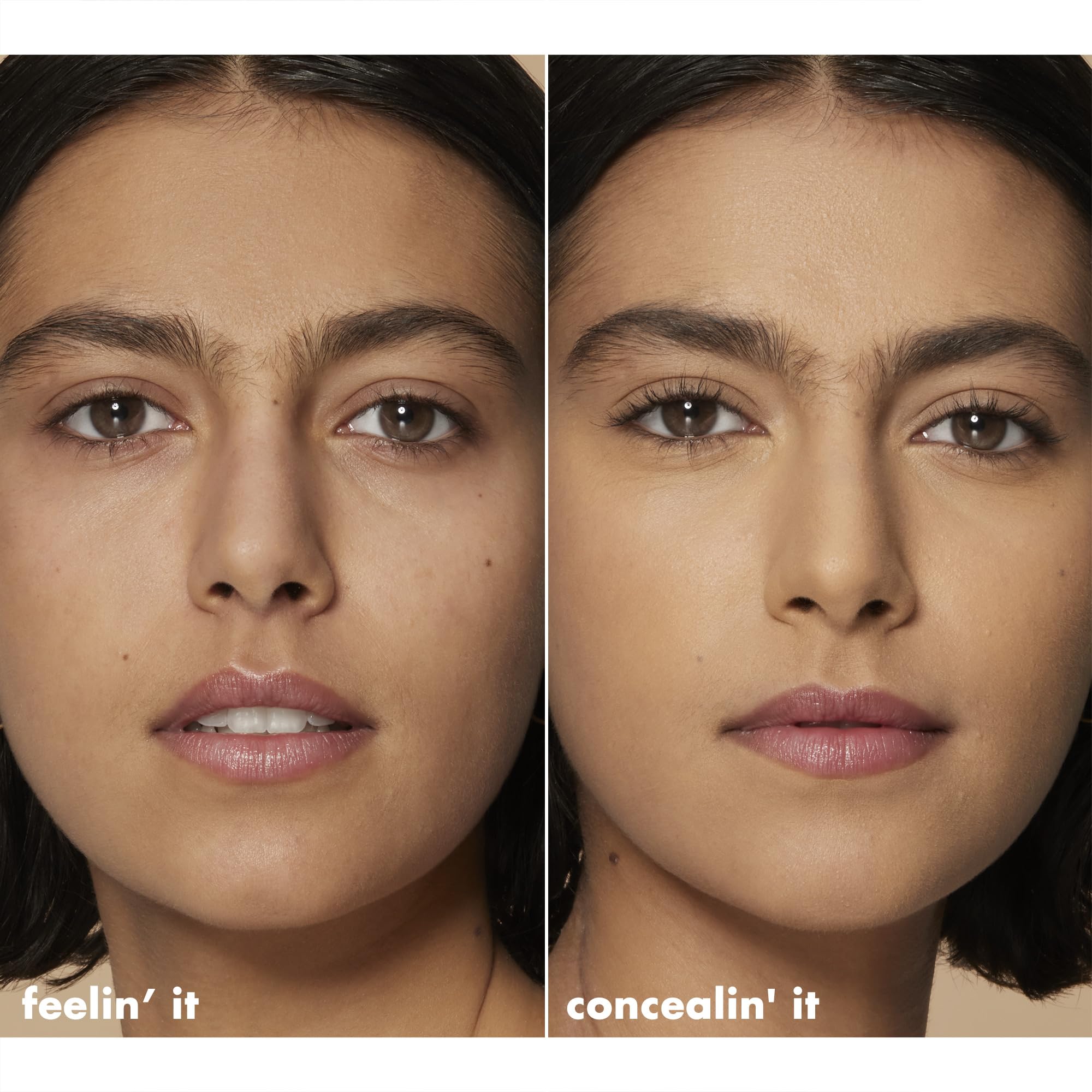e.l.f. Hydrating Camo Concealer, Covers Blemishes & Under-Eye Circles, Full-Coverage & Delivers A Satin Finish, Vegan & Cruelty-Free, Light Ivory