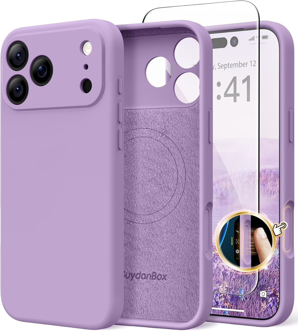 Magnetic for iPhone 18 Pro Max/iPhone 17 Pro Max Case Silicone