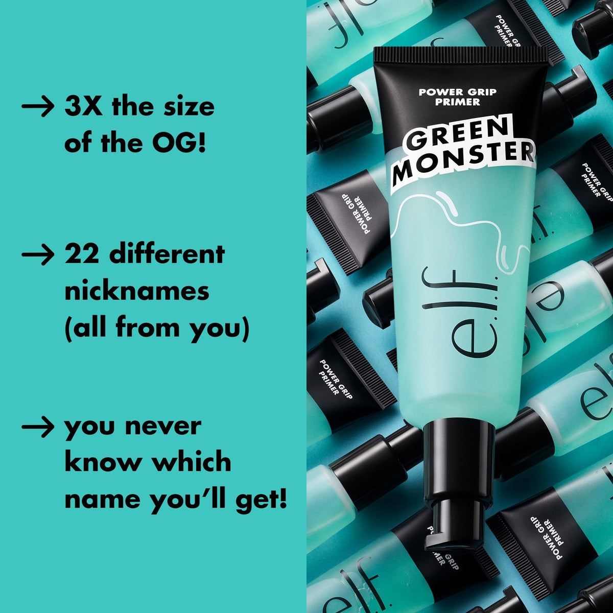 e.l.f. Power Grip Primer, Gel-Based & Hydrating Face Primer for Smoothing Skin & Gripping Makeup, Moisturizing & Priming, Vegan & Cruelty-Free, 0.811 Fl Oz