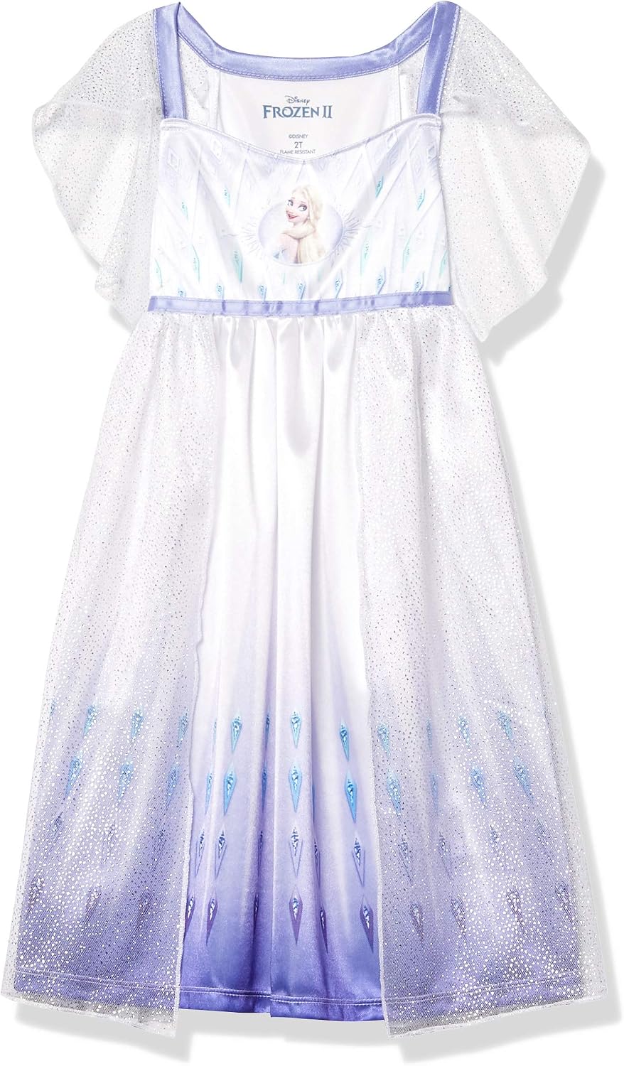 Disney Toddler/Little/Big Girls' Princess Fantasy Gown Nightgown