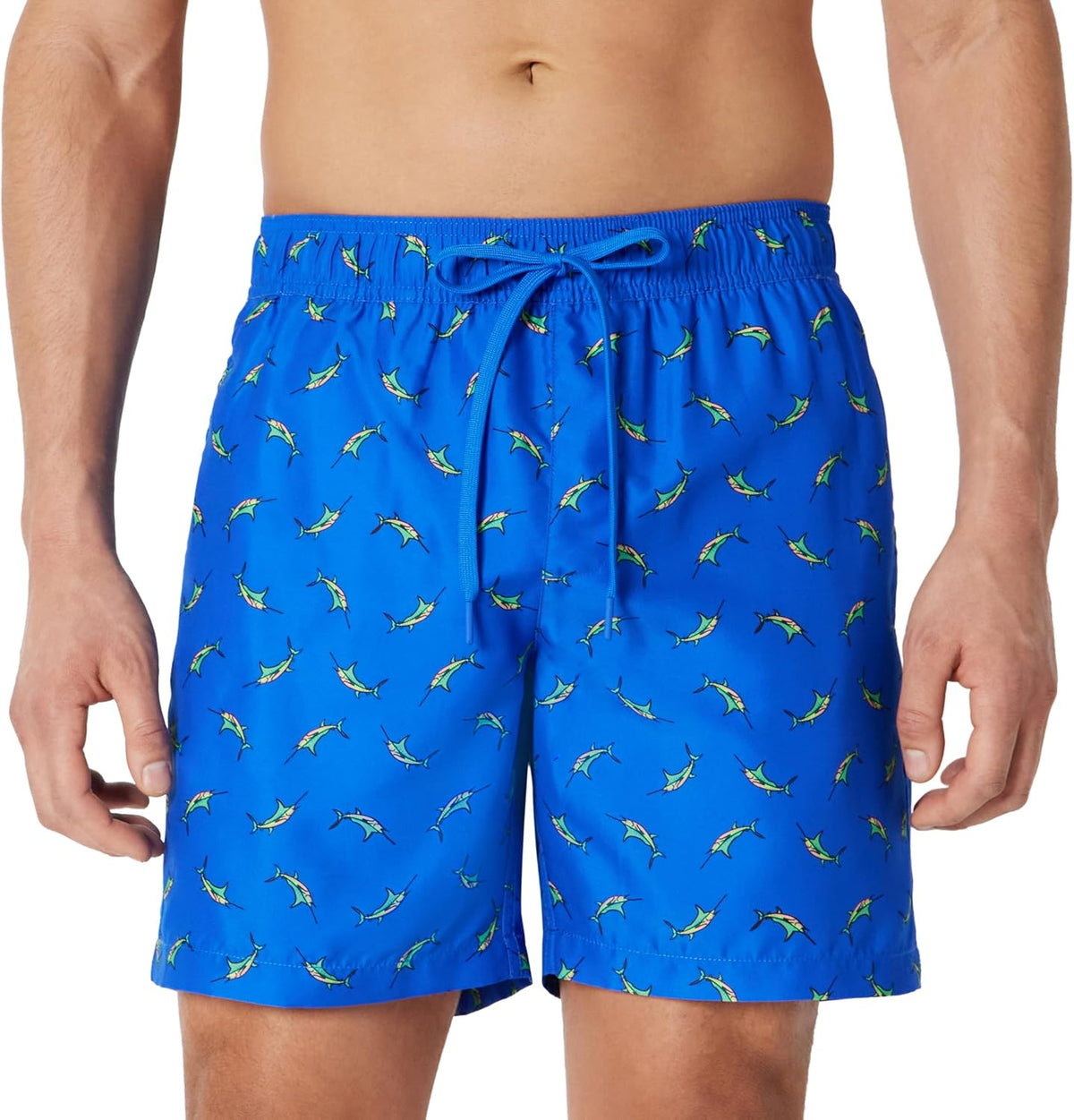 Amazon Essentials Men's 7" Quick-Dry Swim Trunk, Lightweight Breathable