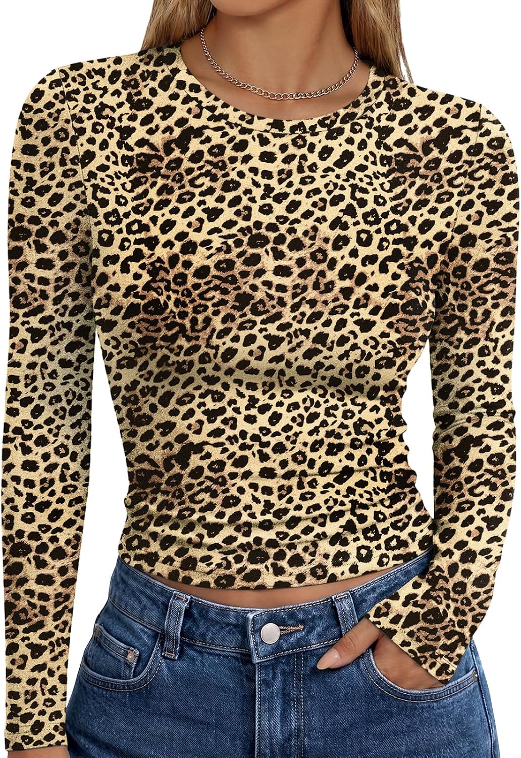Trendy Queen Womens Long Sleeve T Shirts Fall Fashion Basic Y2K Tops 2026