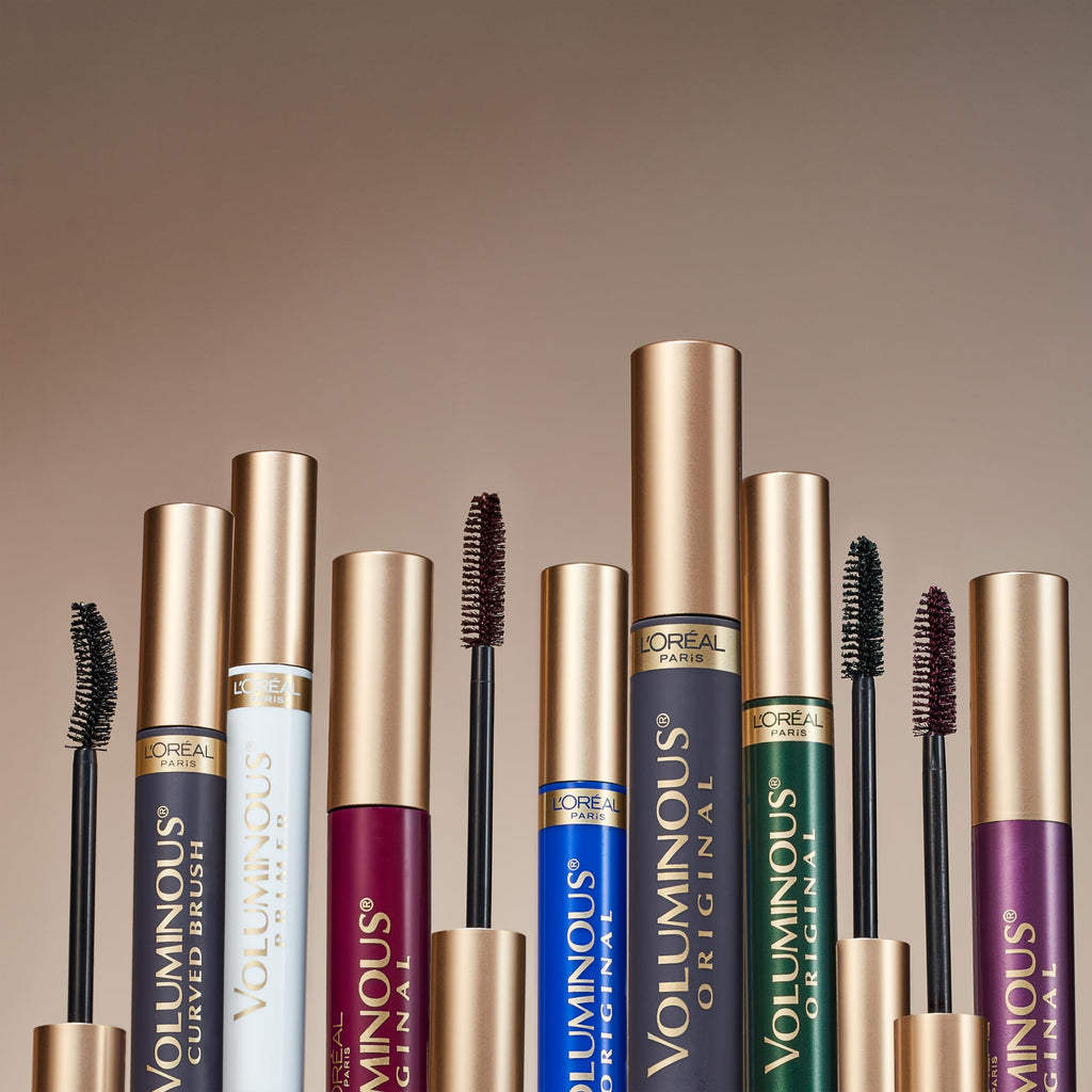 L’Oreal Paris Original Voluminous Mascara, Building Mascara Volume and Length Formula, Washable, Blackest Black, 0.26 Fl Oz., 1 Count