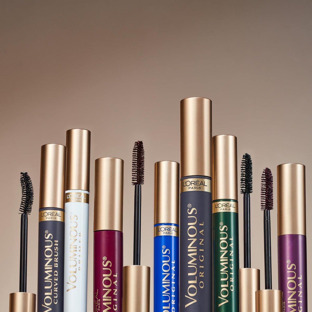 L’Oreal Paris Original Voluminous Mascara, Building Mascara Volume and Length Formula, Washable, Blackest Black, 0.26 Fl Oz., 1 Count