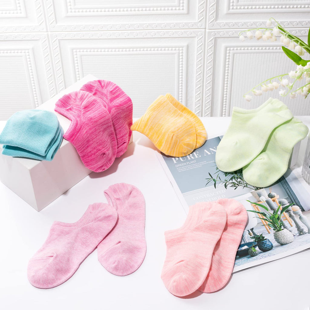 IDEGG Women & Men No Show Low Cut Anti‑Slip Casual Sports Running Socks