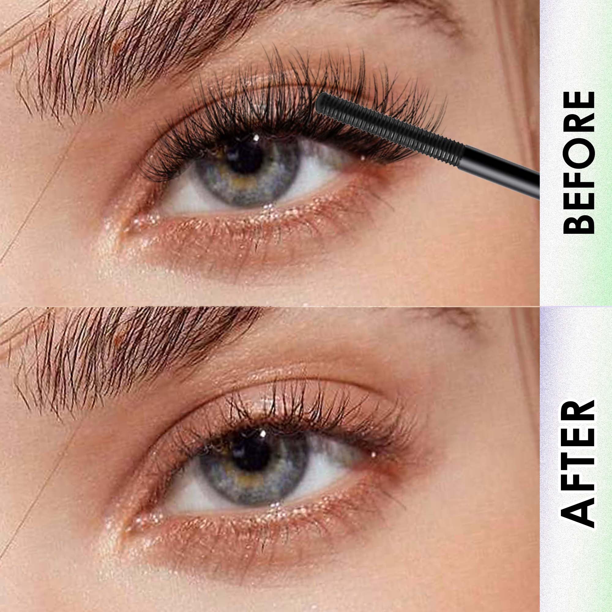 GAQQI Lash Cluster Glue, Waterproof Bond and Seal Lash Glue, Black - 10ml | Strong Hold 3-7days, Latex-free & Formaldehyde-free, Waterproof, For Cluster/ Individual/ Strip Lashes, Easy to Use