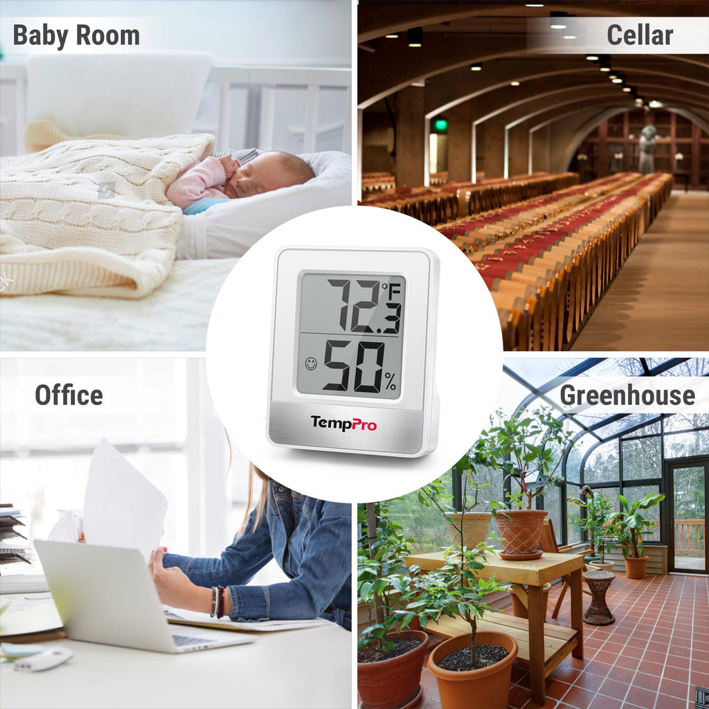 TempPro TempAir Digital Hygrometer Indoor Thermometer