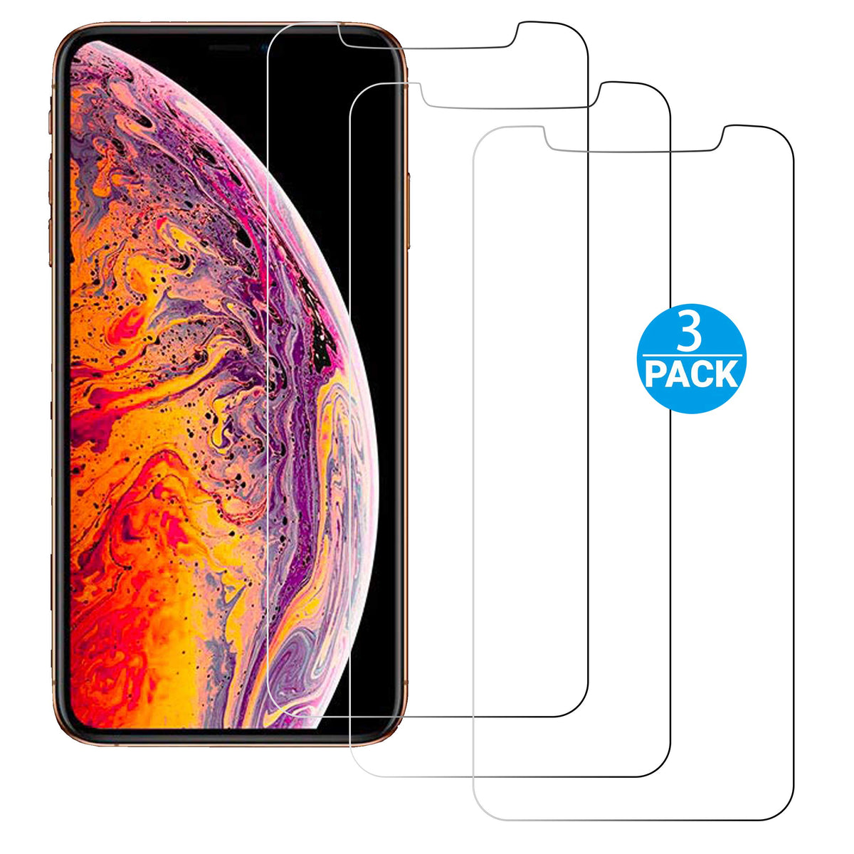 Ailun 3 Pack Screen Protector for iPhone 17e/16e/14/13/13 Pro