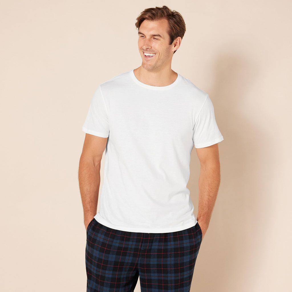 Amazon Essentials Men's Slim Fit Crewneck Undershirts, Pack of 6