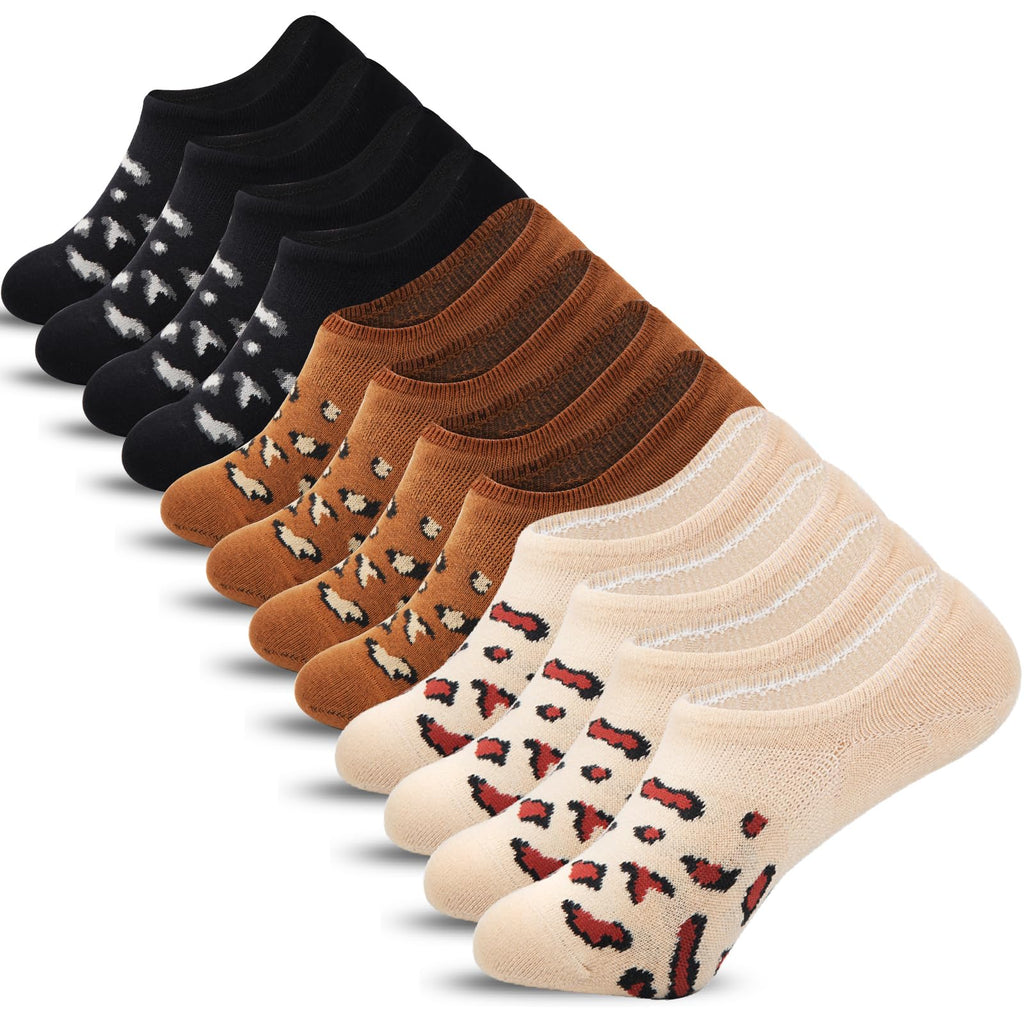 IDEGG Women & Men No Show Low Cut Anti‑Slip Casual Sports Running Socks