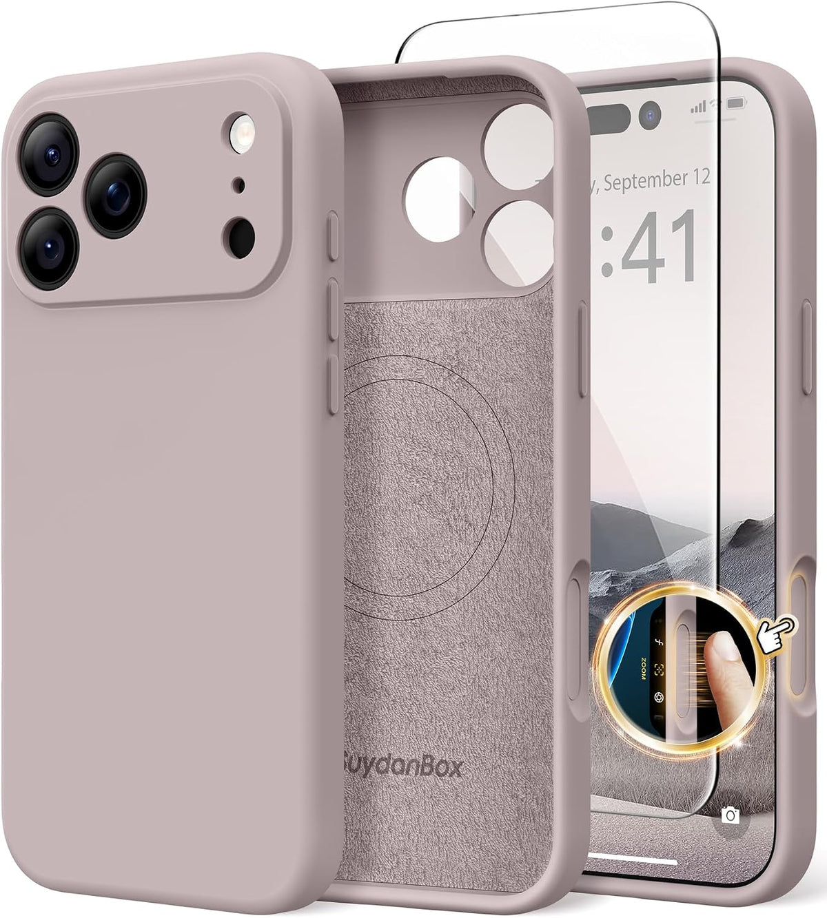 Magnetic for iPhone 18 Pro Max/iPhone 17 Pro Max Case Silicone