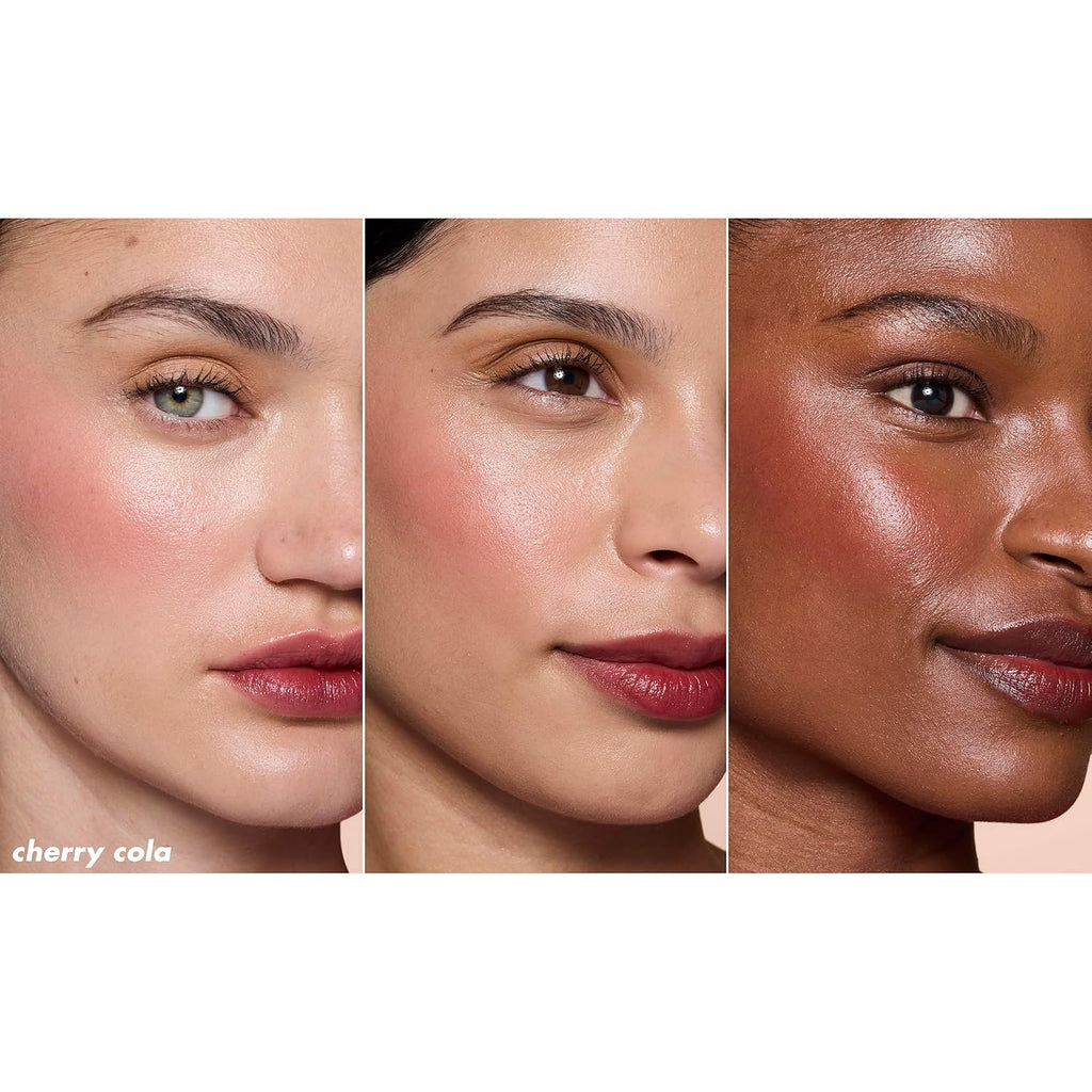e.l.f. Sheer For It Blush Tint, Cherry Cola | Multi-Use, Long-Lasting Lip & Cheek Makeup, Creates A Natural Flush Finish, Vegan & Cruelty-Free