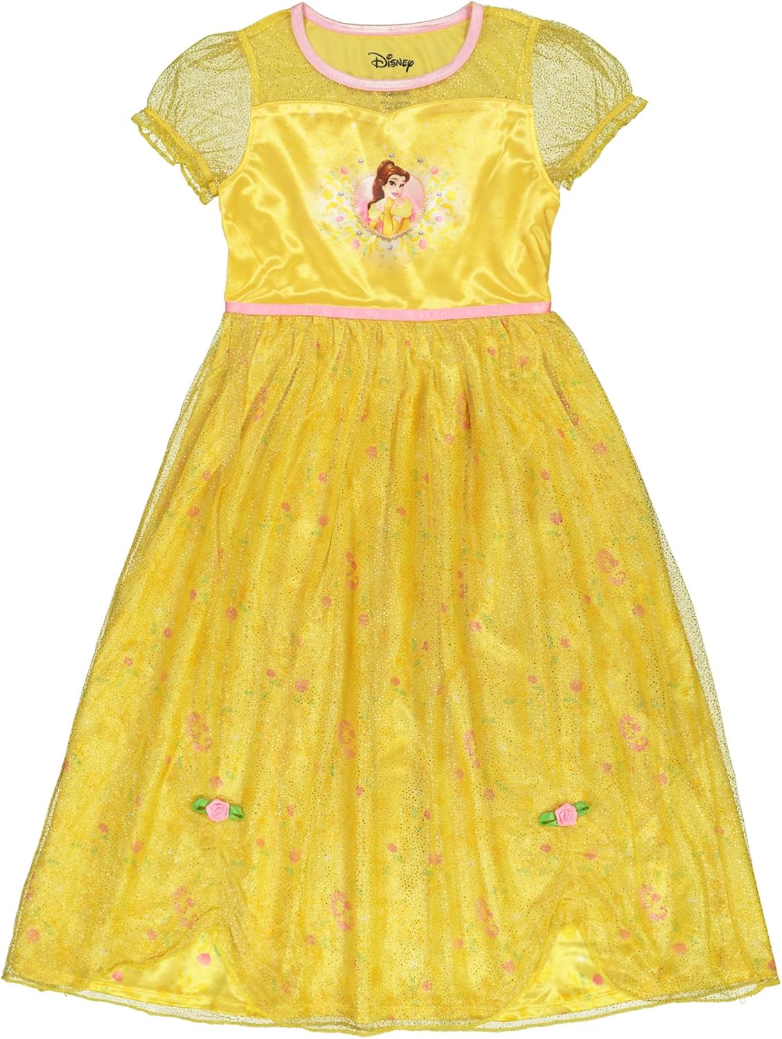 Disney Toddler/Little/Big Girls' Princess Fantasy Gown Nightgown