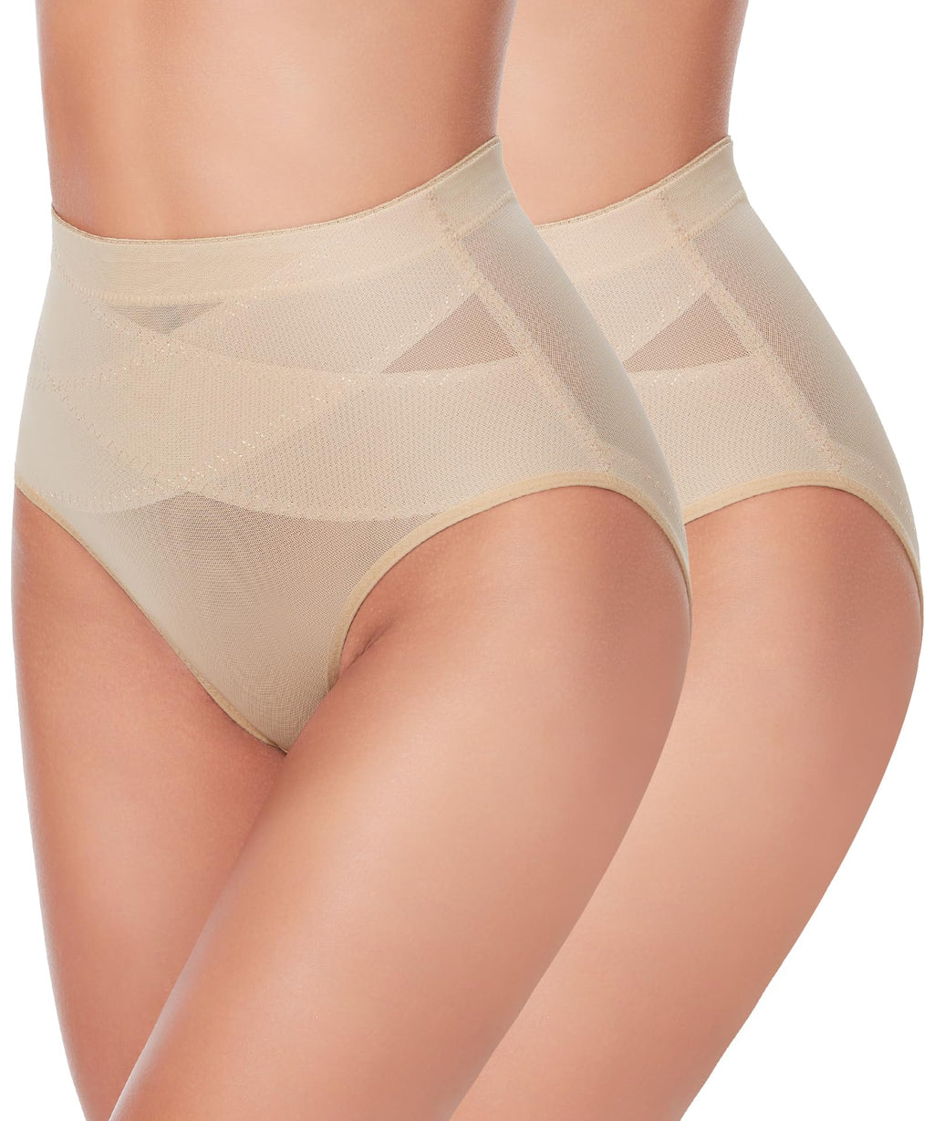 GYDEK Tummy Control Shapewear Panties for Women High Waist Shaper Underwear | Breathable material, High-Waist, Shapewear Girdle, Body Shaper, Seamless Shapewear, Lightweight