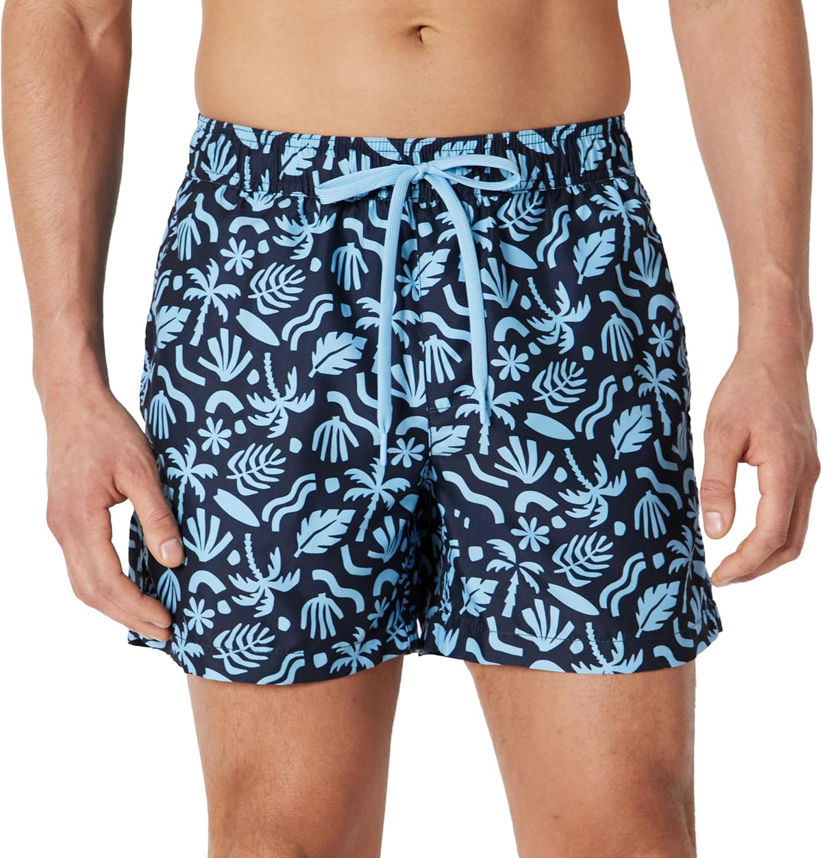 Amazon Essentials Men's 7" Quick-Dry Swim Trunk, Lightweight Breathable