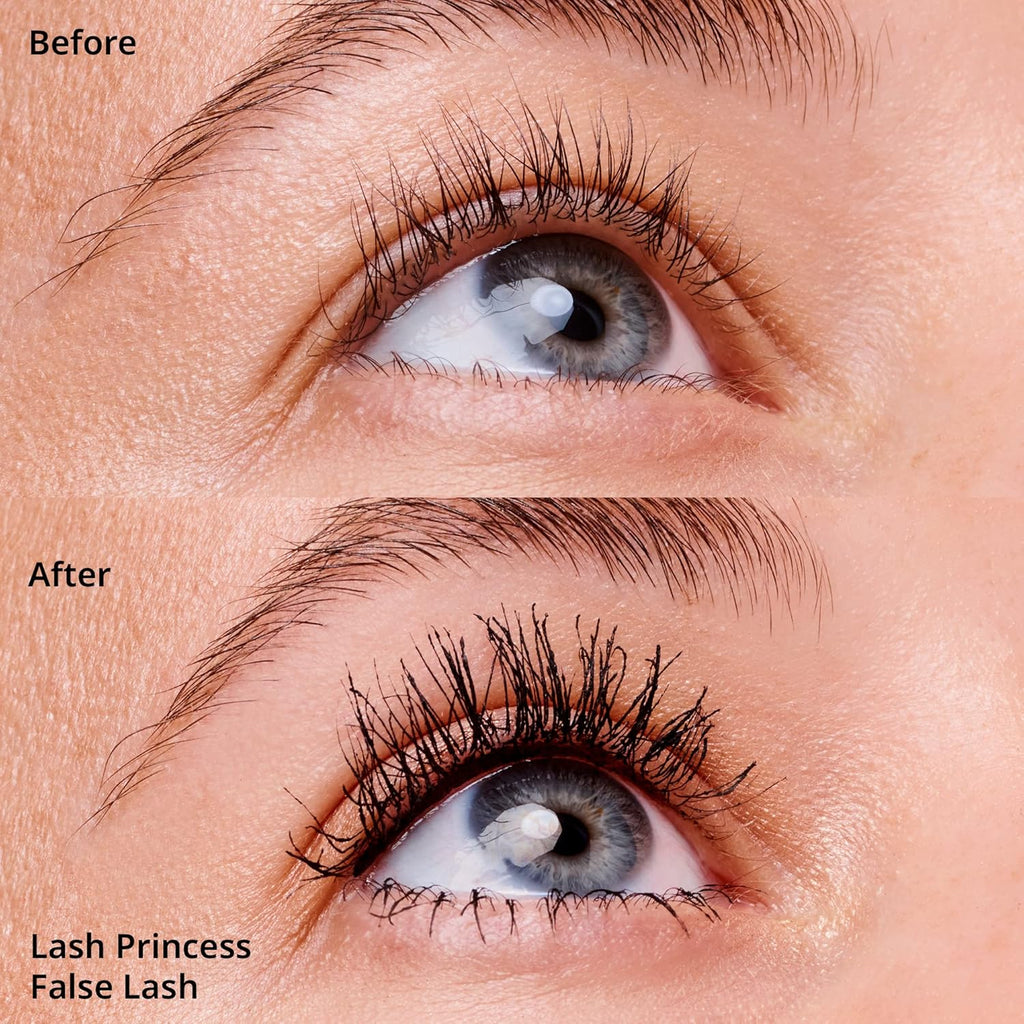 essence Lash Princess False Lash Effect Mascara, Black (Pack of 1) | Volumizing & Lengthening, Clump-Free Fiber Brush, Defines and Separates; Vegan, Cruelty Free, Paraben Free, Oil Free