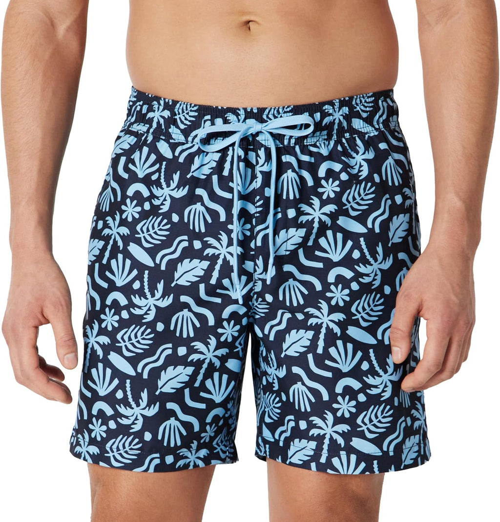 Amazon Essentials Men's 7" Quick-Dry Swim Trunk, Lightweight Breathable