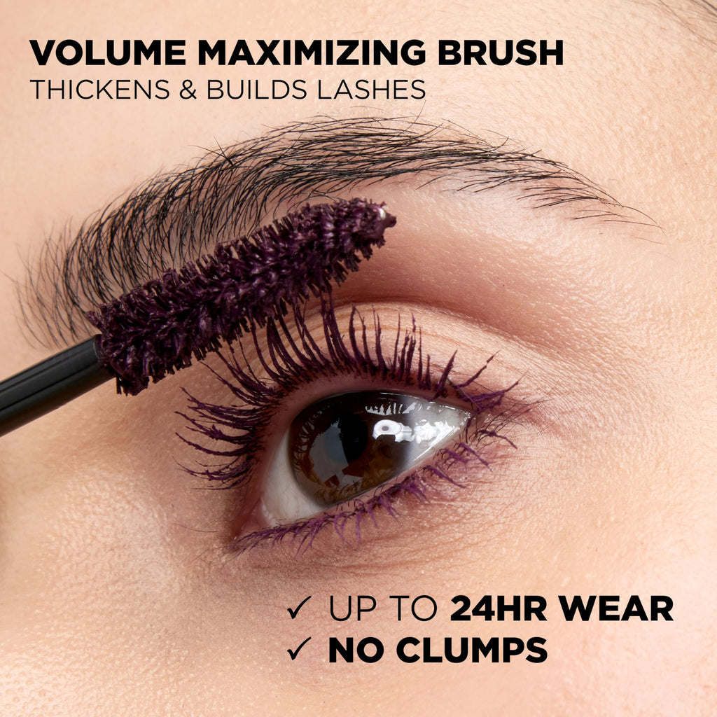 L’Oreal Paris Original Voluminous Mascara, Building Mascara Volume and Length Formula, Washable, Blackest Black, 0.26 Fl Oz., 1 Count