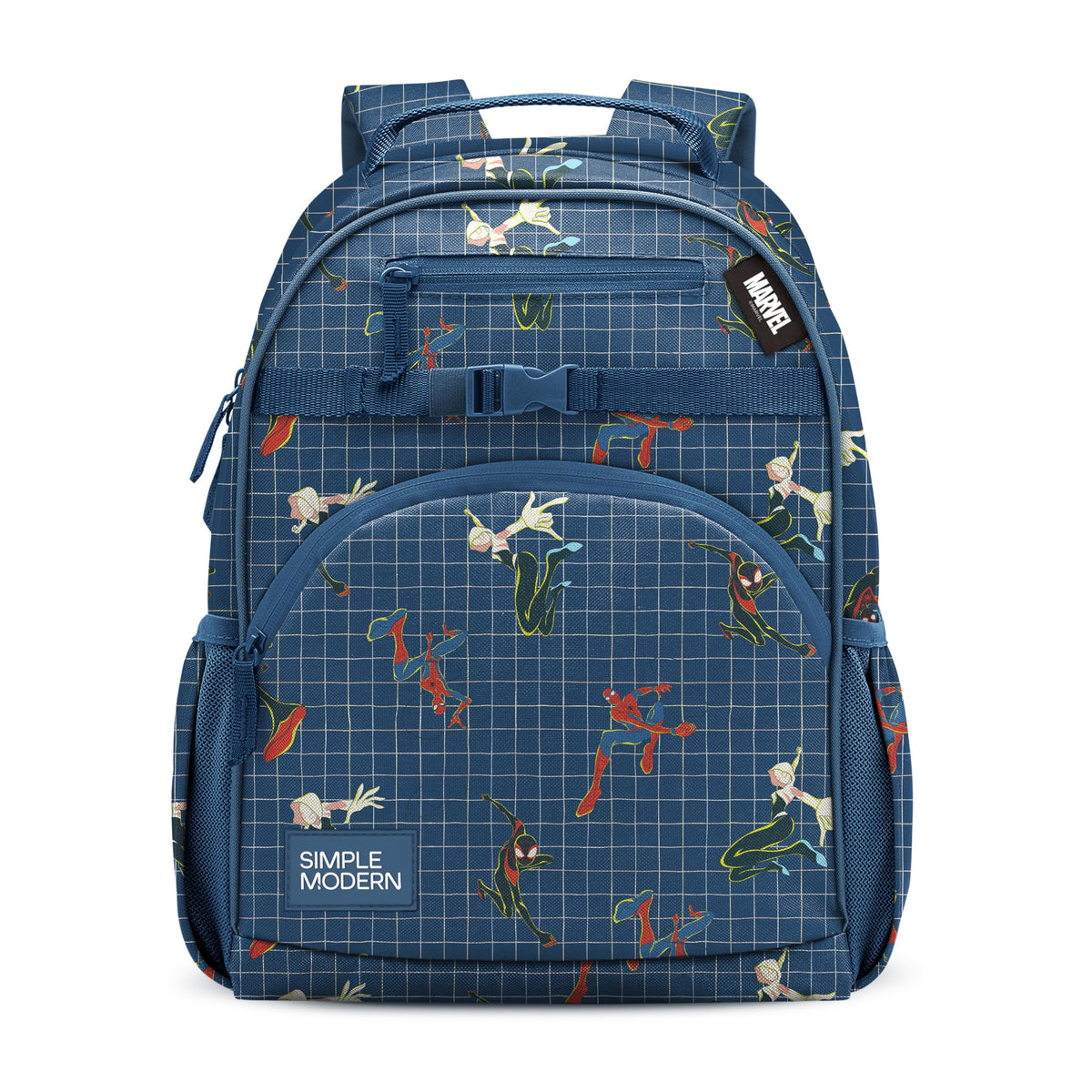 Simple Modern Marvel Spidey Kids Backpack for School, Girls, Boys | 12L | Fletcher Spiderman Bookbag, School Backpack for Toddler, Preschool, Kindergarten | Fits Lunch Box, Cute | Medium