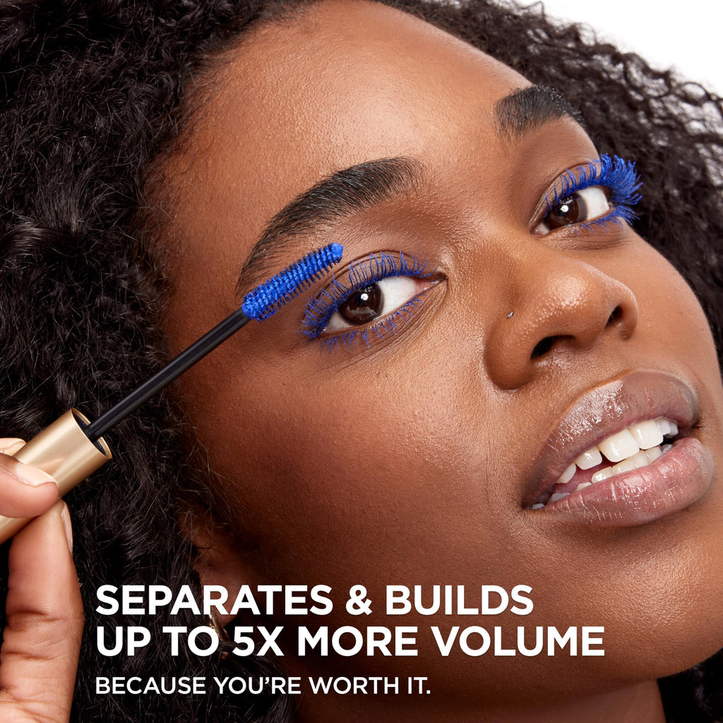 L’Oreal Paris Original Voluminous Mascara, Building Mascara Volume and Length Formula, Washable, Blackest Black, 0.26 Fl Oz., 1 Count