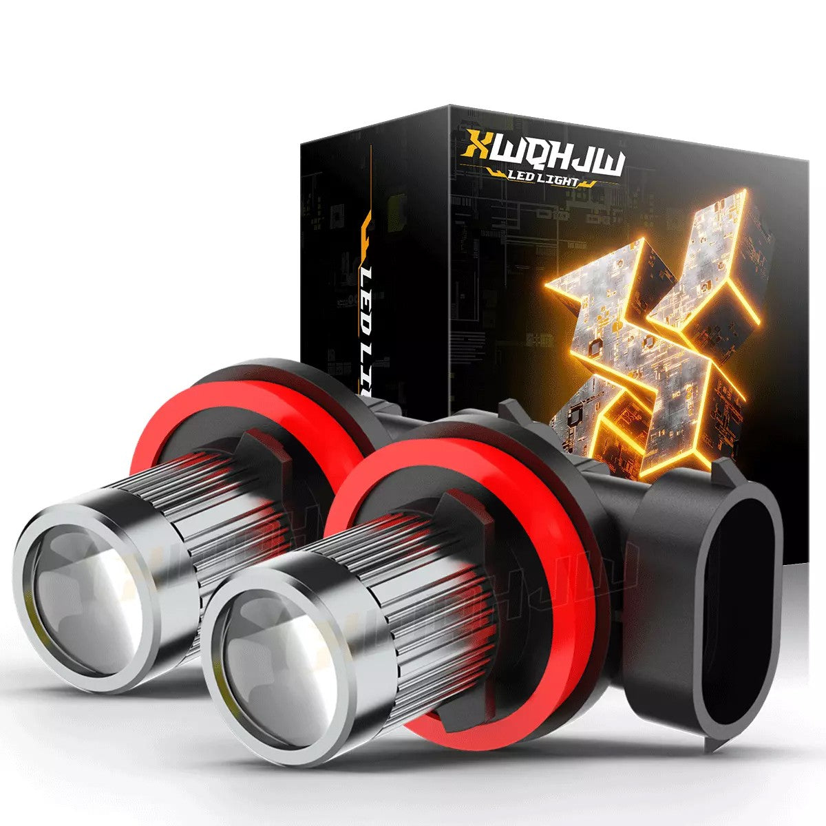 For Dodge Durango 2015-2019 LED Fog Driving Light H11 6000K White Bright Bulbs